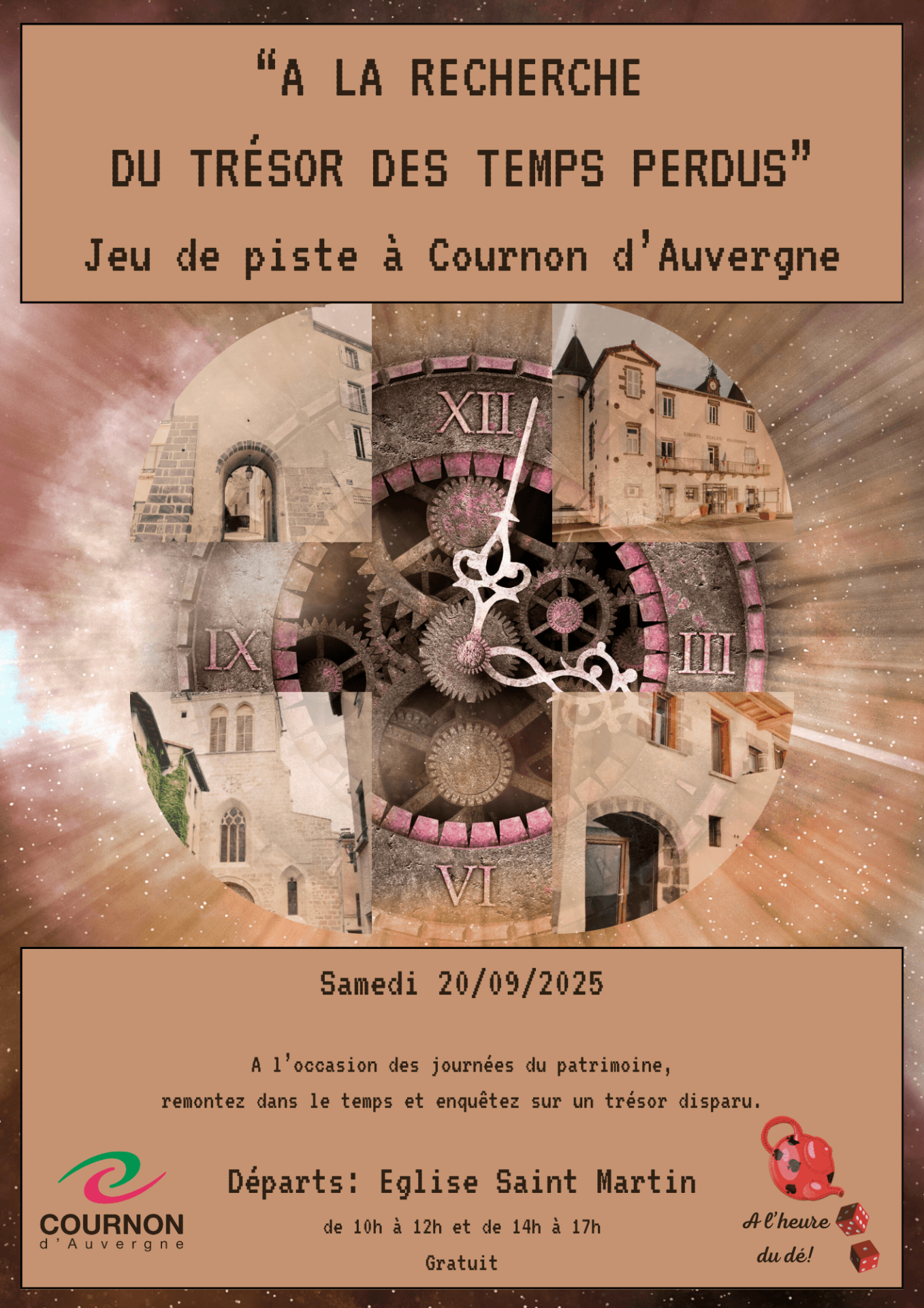 Jeu de piste à Cournon d'Auvergne