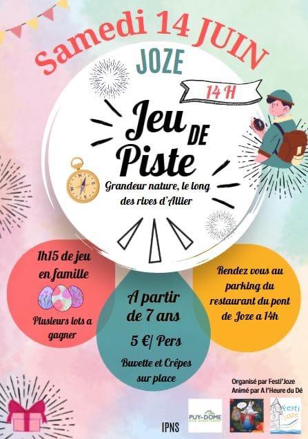 Jeu de piste à Joze