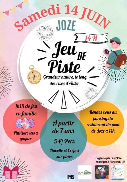 Jeu de piste à Joze