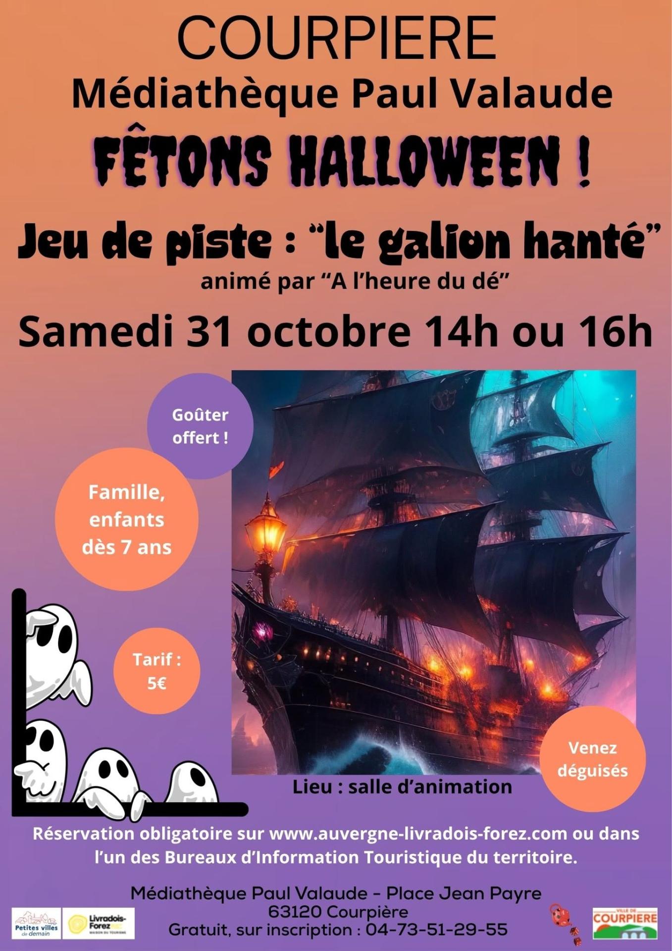 Jeu de piste pour halloween en Auvergne Rhône Alpes