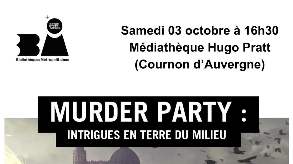 Murder party biblis en folie cournon